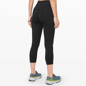 Lululemon Fast and Free High Rise Crop 23”